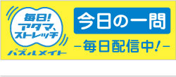 毎日アタマ、ストレッチ