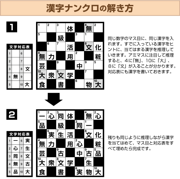 ナンクロ 無料 漢字 パズルプラザ »